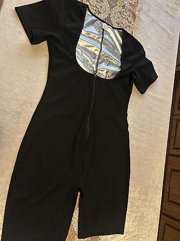termo geyim: Qadınları formaya salan termo kombinezon - Model: qısa qollu, dizdən — 2