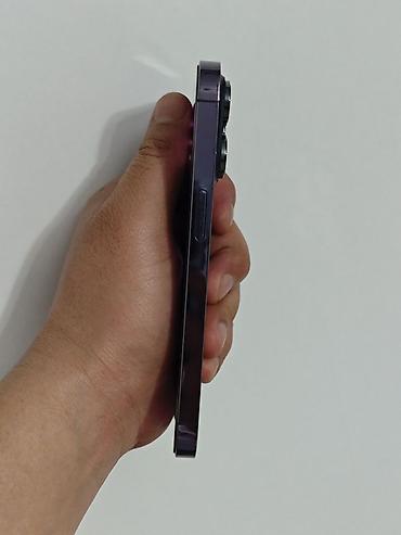 Apple iPhone: IPhone 14 Pro, Б/у, 512 ГБ, Deep Purple, Защитное стекло, Чехол, 86 % — 10