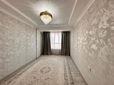 пол дома бишкек: 2 бөлмө, 54 кв. м, Элитка, 7 кабат, Евроремонт