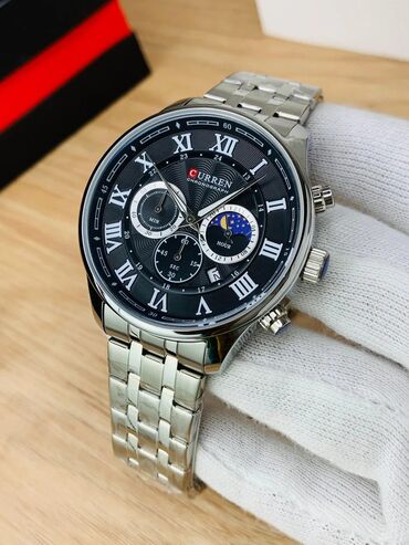 Qol saatları: Yeni, Qol saatı, Curren, rəng - Ağ — 8