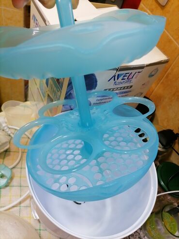 Ostale dečije stvari: Sterilizator za otkuvavanje bebinih flašica AVENT PHILIPS dobar. Kao — 14