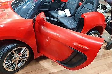 Uşaq üçün elektrik maşınları: Uşaq avtomobili Porsche Möhtəşəm rəngi ilə ilk görüşdə özünə aşiq edən — 5