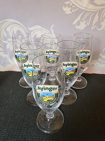 dioptrija plus 1: Case nove,vintaz kristal Ayinger za pivo. Nemacke kristalne case — 8