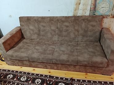 Divanlar: Rahat və funksional divan - Üçnəfərlik geniş oturacaq sahəsi - — 1