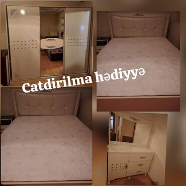 Modullu arabalar: 2 təknəfərlik çarpayı, Dolab, Termo, 2 tumba, İşlənmiş
