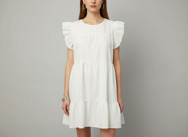 sukienki z odcięciem pod biustem: Sukienka damska, rozmiar S