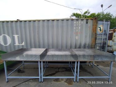 Другое оборудование для кафе, ресторанов: Мойки столы для мясного цеха стеллажи сушки для посуды материал  — 16