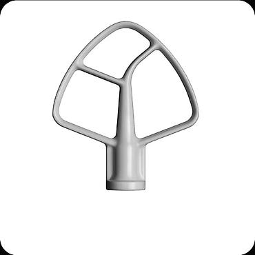 Блендеры, комбайны, миксеры: Стационарный планетарный миксер KitchenAid ARTISAN 4.8 л, фарфоровый — 9