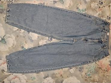 Plave farmerke širokog kroja (baggy/harem stil) - Materijal: klasičan