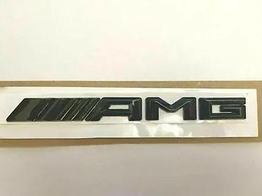 startno oruzje: Amg znak natpis za gepek - metalni. Samolepljiv znak Mercedes AMG. ✨ — 5