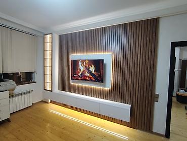 Sifarişlə TV stendlər: Siyirməli, Polkalı, MDF — 6