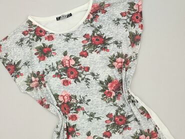 bluzki basic z dekoltem v: Women's blouse, size S (EU 36)
