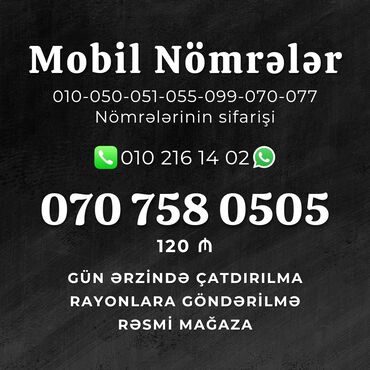 mobil nomre: Yeni