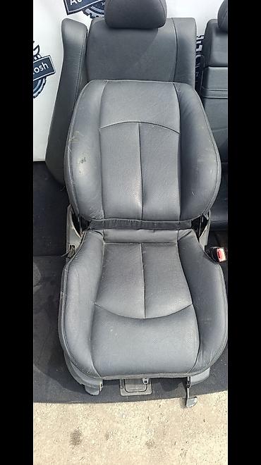 Сиденья: Комплект сидений, Кожа, Mercedes-Benz 2005 г., Б/у, Оригинал, Германия — 3