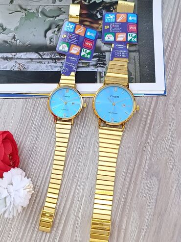 Qol saatları: Qol saatı, Casio, rəng - Qızılı — 4