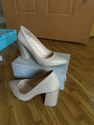 Оксфорды: Лодочки женские (2 пары) 1) Нюдовые лодочки - Цвет: бежевый (нюд) - — 3