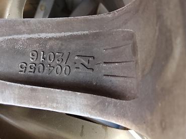 Диски: Литые Диски R 16 Hyundai, Комплект, отверстий - 5, Б/у — 7