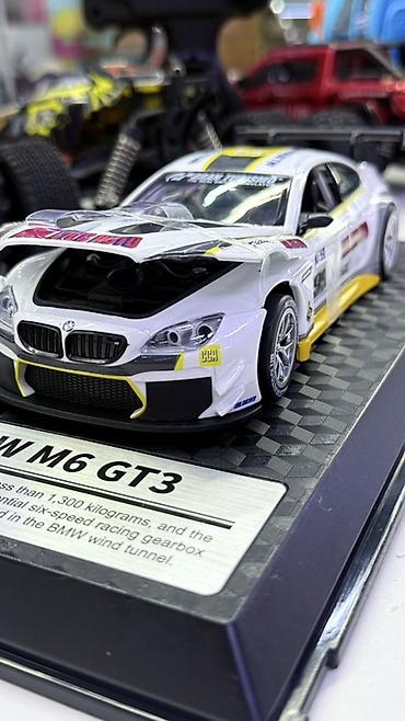модели: Коллекционная модель BMW M6 GT3 на подставке. - Масштабная реплика — 2