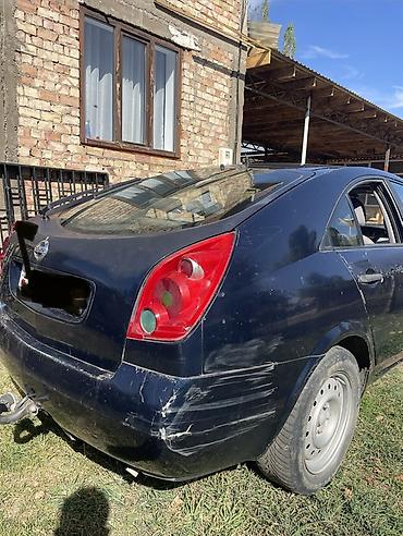 Унаа сатуу: Nissan Primera: 2003 г., 1.8 л, Кол менен иштөөчү, Лифтбек — 6