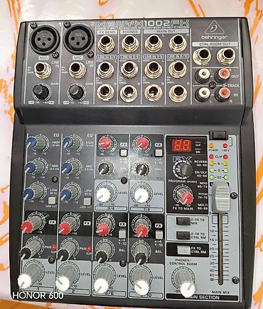 saz: Behringer Xenyx 1002FX mikser Behringer mikser. Tam saz — 2