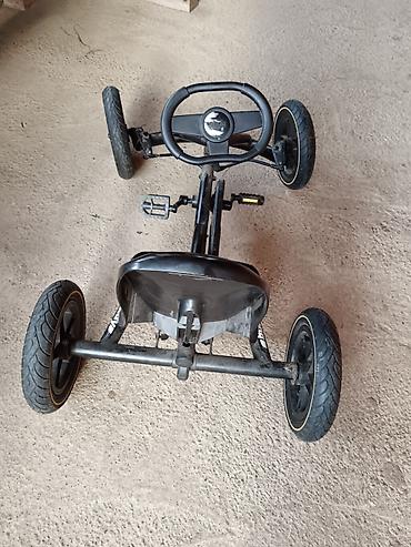 plasticne kucice: Dečiji go-kart na pedale BERG Buddy (crni) U odličnom stanju - — 3