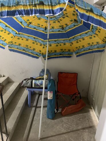 azerbaycanda cadir satisi: Комплект для отдыха, два стула, палатка на 3 человек, зонтик, стол
