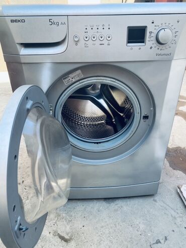 Paltaryuyan maşınlar: Paltaryuyan maşın Beko, 5 kq, Avtomat, Qurutmasız, Kredit yoxdur
