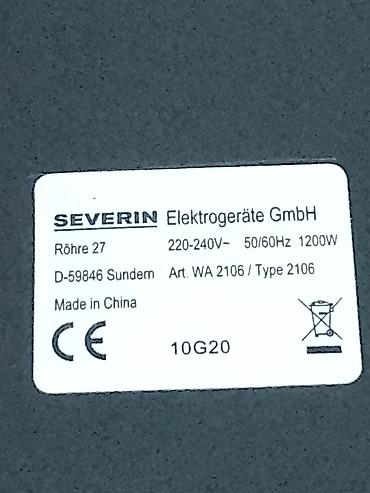 Ostali kuhinjski aparati: Severin aparat za vafle – dvostruki - Dvostruka ploča za pečenje — 14