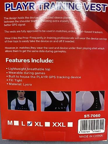 лайкра: PLAYR Training Vest ST-7060 — спортивный жилет для фиксации — 3