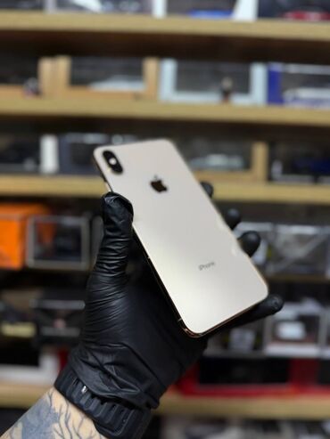 Apple iPhone: IPhone Xs Max, Б/у, 64 ГБ, Matte Gold, 74 % — 11