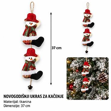 KMT Viseći ukras sneško od tkanine 2905256 Dekorativni božićni viseći na lalafo.rs KMT Viseći ukras sneško od tkanine 2905256 Dekorativni božićni viseći