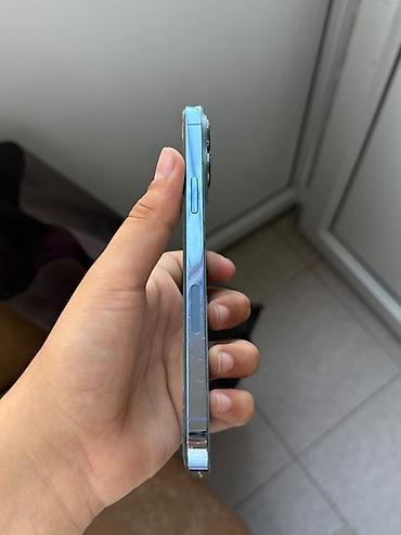 Apple iPhone: IPhone 13 Pro Max, 128 GB, Sierra Blue, Qırıq — 6