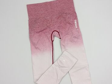 spodnie czarne tech fleece: Gymshark, Legginsy Sportowe damskie, rozmiar S