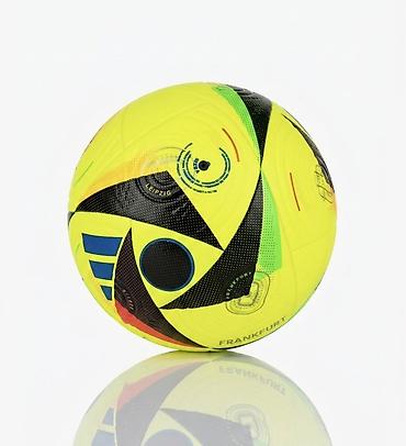 frank: Футбольный мяч Adidas, футзал 4 (серия лиг) — яркий неон‑жёлтый — 1