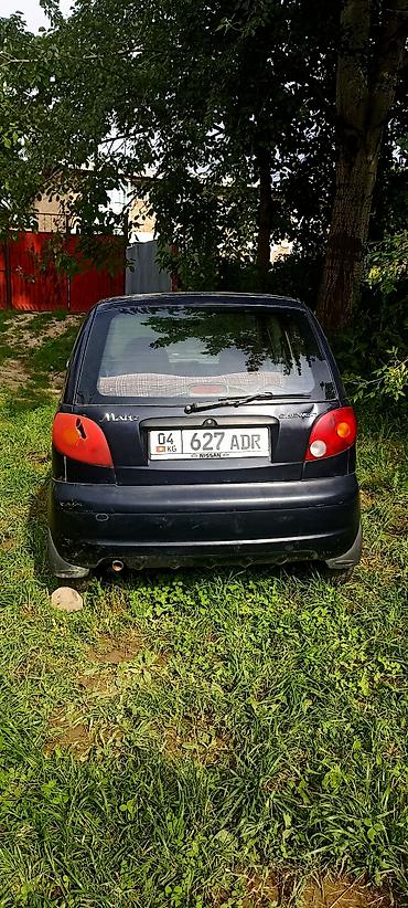 кочкор авто: Daewoo Matiz: 2008 г., 0.8 л, Кол менен иштөөчү, Бензин, Хетчбек — 4