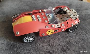 Avtomobil modelləri: Hot Wheels yigilmis konstruktor masin modeli. - Metal konstruktordan — 1