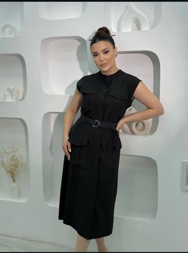 женские кружевные бюстгальтеры: Qadınlar üçün qara midi don - Model: qolsuz, yaxası bağlı, klassik