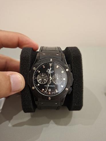 g shock kişi saatları: Saat çox seliqeli istifade edilib xronoqraflar işləkdir Hublot — 1