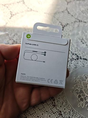 Qulaqcıqlar: Yeni Simli Qulaqcıqlar, Apple, rəng - Ağ — 2