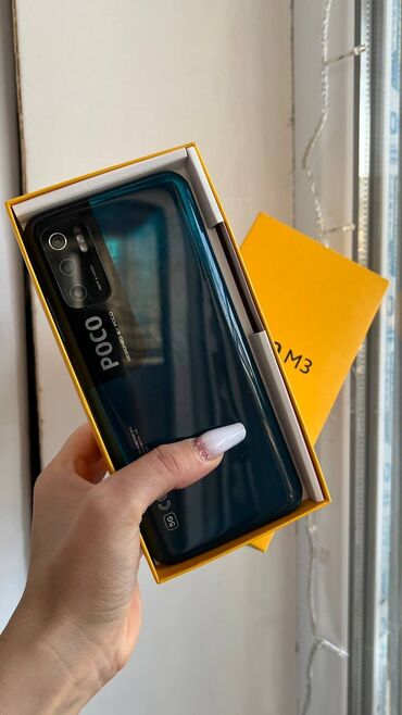 poco m3 kabro: Poco M3, 128 GB, rəng - Göy, Zəmanət, Sensor, Face ID