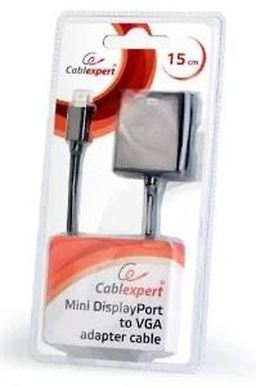Adapteri i punjači za laptop: Cablexpert adapter: Mini DisplayPort na VGA Opis: - Adapter kabl — 10