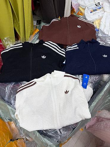 фирменные adidas: Мужской спортивный костюм, L, Adidas, Новый, цвет - Белый, Платная доставка — 4
