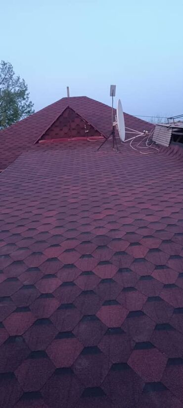 Битумная гибкая черепица: Гибкая черепица шинглас Гибкая черепица шинглас Технониколь, разные — 6