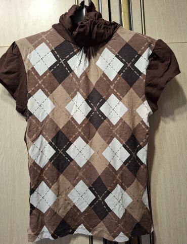 st george odeca: M (EU 38), Viscose, Geometrical, color - Brown