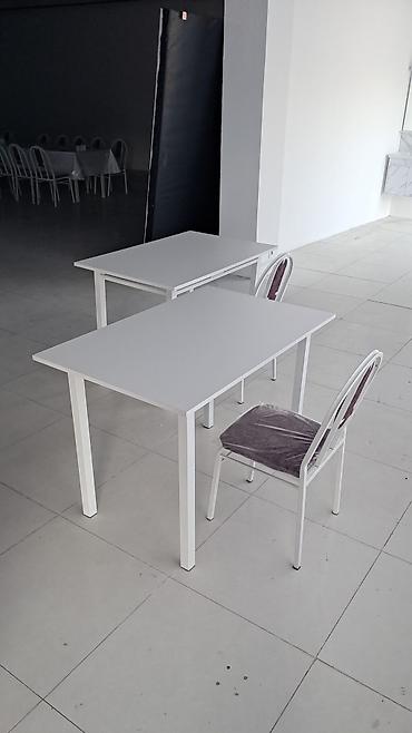 otracaqlar: Mətbəx üçün, Yeni, Açılmayan, Dördbucaq masa, 16 stul — 5