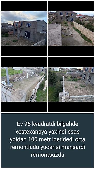 bilgəh: Bilgəh qəs. 3 otaqlı, 96 kv. m, Kredit yoxdur, Təmirsiz — 1
