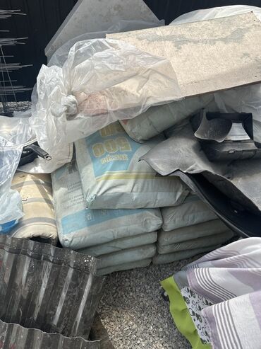 цемент бу: M-500, түсү - Боз, 2 tons, Чекене