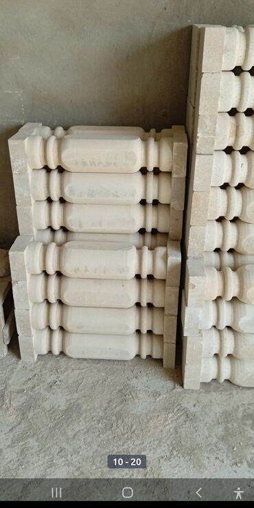 Digər bitirmə materialları: Üzlük ağlay daşları — 16