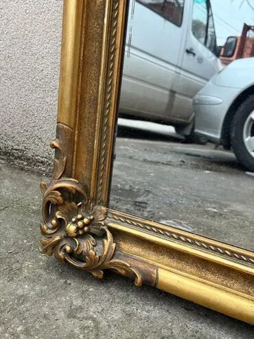 RS - Antique Mirrors: Stilsko ogledalo 19. vek u pozlati Stilsko ogledalo iz 19. veka — 7