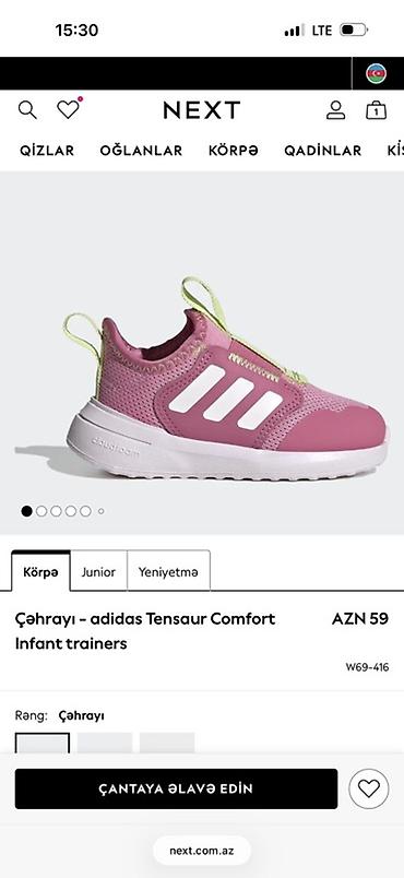 bos salvar modelleri: Məhsul: adidas Tensaur Comfort / Tensaur Sport 3.0 uşaq idman — 1